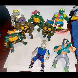 80’s/90’s TMNT - 8 Figures